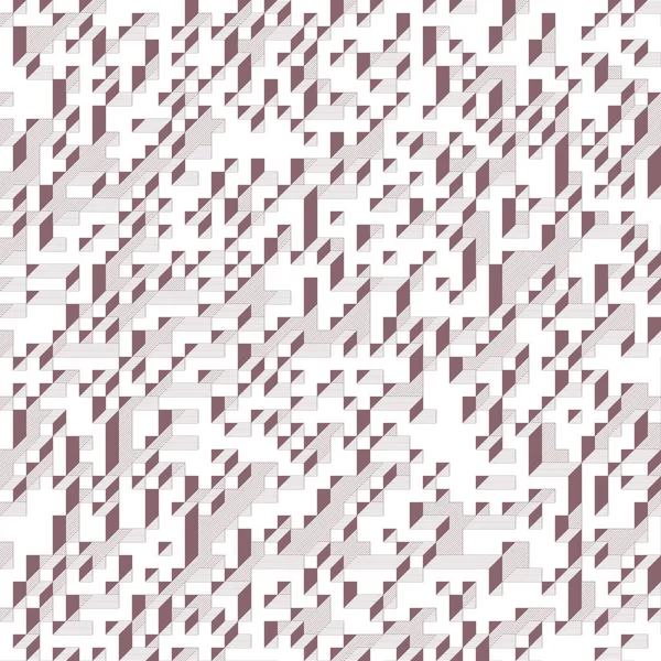 Edward Zajecs 2. Cubo 'nun 1971' deki uygulaması. Esasen 8 taştan oluşan bir Truchet fayans seti ve yerleştirme sanatı illüstrasyonu için kurallar 