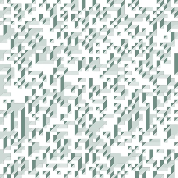 Edward Zajecs 2. Cubo 'nun 1971' deki uygulaması. Esasen 8 taştan oluşan bir Truchet fayans seti ve yerleştirme sanatı illüstrasyonu için kurallar 