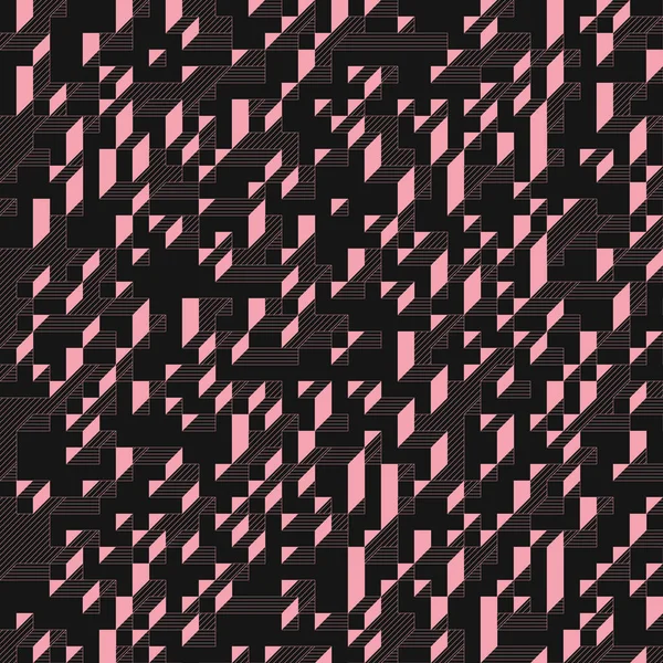 Edward Zajecs 2. Cubo 'nun 1971' deki uygulaması. Esasen 8 taştan oluşan bir Truchet fayans seti ve yerleştirme sanatı illüstrasyonu için kurallar 