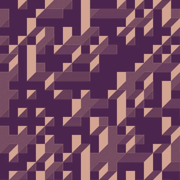 Edward Zajecs 2. Cubo 'nun 1971' deki uygulaması. Esasen 8 taştan oluşan bir Truchet fayans seti ve yerleştirme sanatı illüstrasyonu için kurallar 