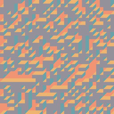 Edward Zajecs 2. Cubo 'nun 1971' deki uygulaması. Esasen 8 taştan oluşan bir Truchet fayans seti ve yerleştirme sanatı illüstrasyonu için kurallar 