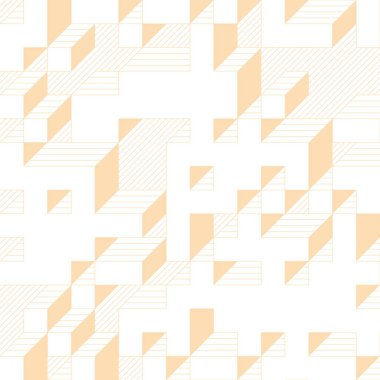 Edward Zajecs 2. Cubo 'nun 1971' deki uygulaması. Esasen 8 taştan oluşan bir Truchet fayans seti ve yerleştirme sanatı illüstrasyonu için kurallar 