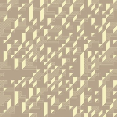 Edward Zajecs 2. Cubo 'nun 1971' deki uygulaması. Esasen 8 taştan oluşan bir Truchet fayans seti ve yerleştirme sanatı illüstrasyonu için kurallar 