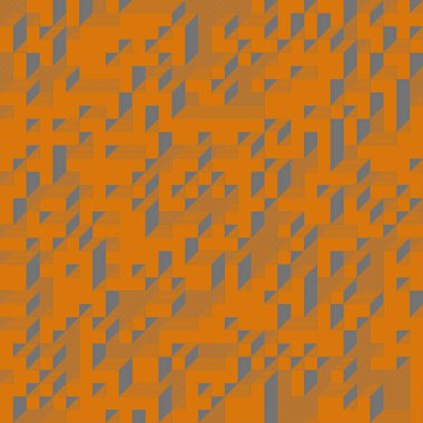 Edward Zajecs 2. Cubo 'nun 1971' deki uygulaması. Esasen 8 taştan oluşan bir Truchet fayans seti ve yerleştirme sanatı illüstrasyonu için kurallar 