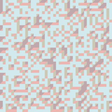 Edward Zajecs 2. Cubo 'nun 1971' deki uygulaması. Esasen 8 taştan oluşan bir Truchet fayans seti ve yerleştirme sanatı illüstrasyonu için kurallar 