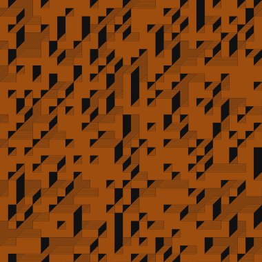 Edward Zajecs 2. Cubo 'nun 1971' deki uygulaması. Esasen 8 taştan oluşan bir Truchet fayans seti ve yerleştirme sanatı illüstrasyonu için kurallar 