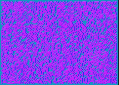 Edward Zajecs 2. Cubo 'nun 1971' deki uygulaması. Esasen 8 taştan oluşan bir Truchet fayans seti ve yerleştirme sanatı illüstrasyonu için kurallar 