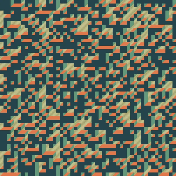 Edward Zajecs 2. Cubo 'nun 1971' deki uygulaması. Esasen 8 taştan oluşan bir Truchet fayans seti ve yerleştirme sanatı illüstrasyonu için kurallar 