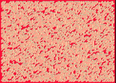 Edward Zajecs 2. Cubo 'nun 1971' deki uygulaması. Esasen 8 taştan oluşan bir Truchet fayans seti ve yerleştirme sanatı illüstrasyonu için kurallar 