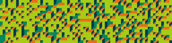 Edward Zajecs 2. Cubo 'nun 1971' deki uygulaması. Esasen 8 taştan oluşan bir Truchet fayans seti ve yerleştirme sanatı illüstrasyonu için kurallar 