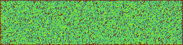 Edward Zajecs 2. Cubo 'nun 1971' deki uygulaması. Esasen 8 taştan oluşan bir Truchet fayans seti ve yerleştirme sanatı illüstrasyonu için kurallar 