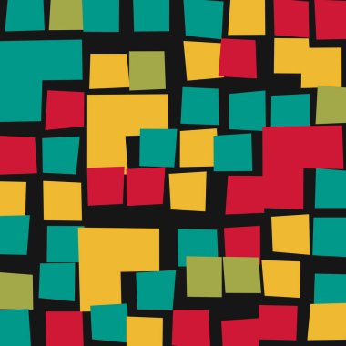 Ofset Quad üretken sanat arkaplan çizimi