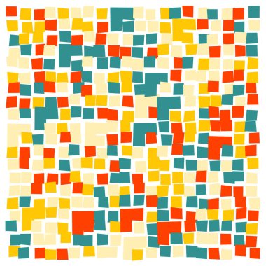 Ofset Quad üretken sanat arkaplan çizimi