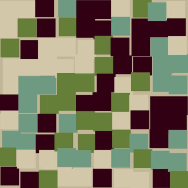 Ofset Quad üretken sanat arkaplan çizimi