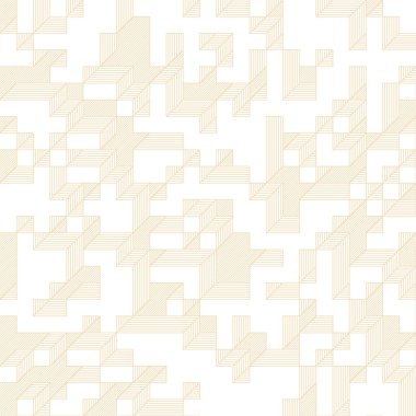 Edward Zajec 'in 1971' deki Il Cubo 'sunun uygulanması. Esasen 8 taştan oluşan bir Truchet fayans seti ve yerleştirme sanatı illüstrasyonu için kurallar