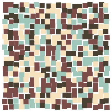 Ofset Quad üretken sanat arkaplan çizimi