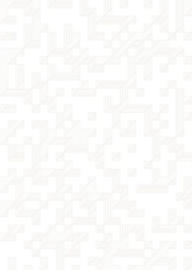 Edward Zajec 'in 1971' deki Il Cubo 'sunun uygulanması. Esasen 8 taştan oluşan bir Truchet fayans seti ve yerleştirme sanatı illüstrasyonu için kurallar