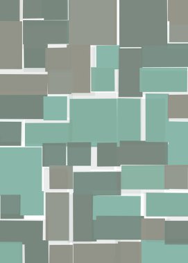 Ofset Quad üretken sanat arkaplan çizimi