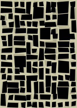 Ofset Quad üretken sanat arkaplan çizimi