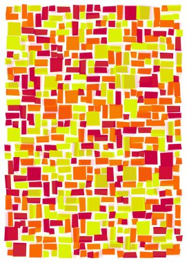 Ofset Quad üretken sanat arkaplan çizimi