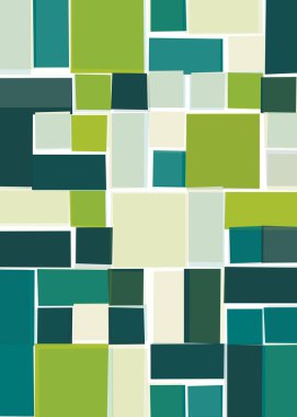 Ofset Quad üretken sanat arkaplan çizimi