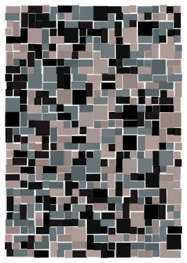 Ofset Quad üretken sanat arkaplan çizimi