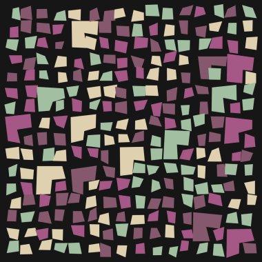 Ofset Quad üretken sanat arkaplan çizimi