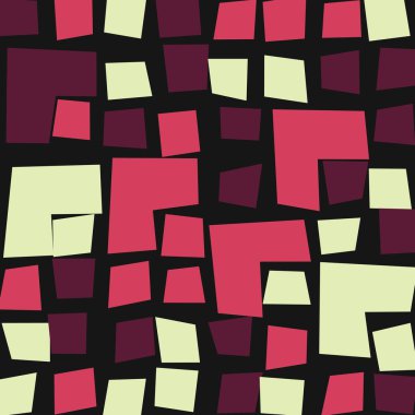 Ofset Quad üretken sanat arkaplan çizimi