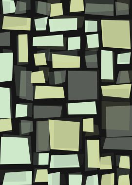 Ofset Quad üretken sanat arkaplan çizimi