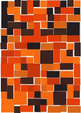 Ofset Quad üretken sanat arkaplan çizimi