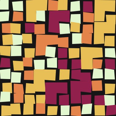 Ofset Quad üretken sanat arkaplan çizimi