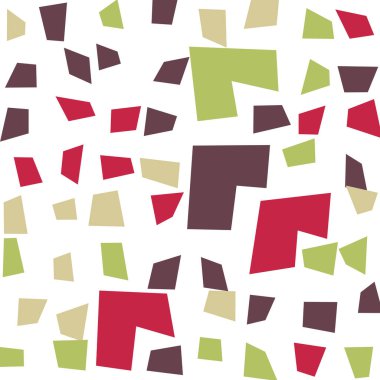 Ofset Quad üretken sanat arkaplan çizimi