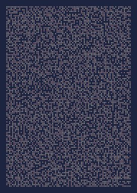 Ofset Quad üretken sanat arkaplan çizimi