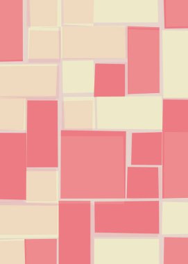 Ofset Quad üretken sanat arkaplan çizimi