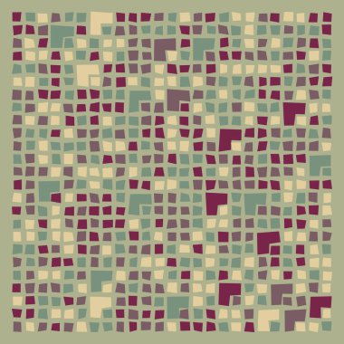 Ofset Quad üretken sanat arkaplan çizimi