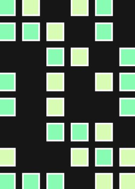 Ofset Quad üretken sanat arkaplan çizimi