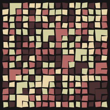 Ofset Quad üretken sanat arkaplan çizimi