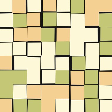 Ofset Quad üretken sanat arkaplan çizimi