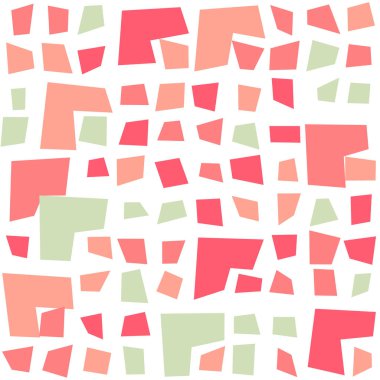 Ofset Quad üretken sanat arkaplan çizimi