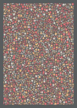 Ofset Quad üretken sanat arkaplan çizimi