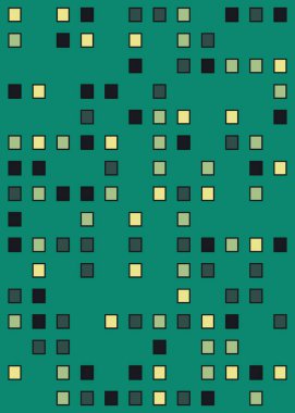 Ofset Quad üretken sanat arkaplan çizimi