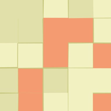 Ofset Quad üretken sanat arkaplan çizimi