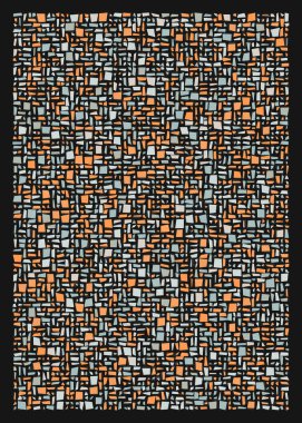 Ofset Quad üretken sanat arkaplan çizimi