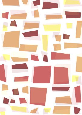 Ofset Quad üretken sanat arkaplan çizimi