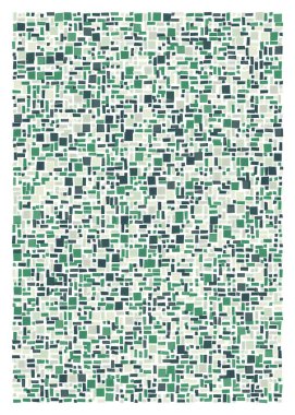 Ofset Quad üretken sanat arkaplan çizimi