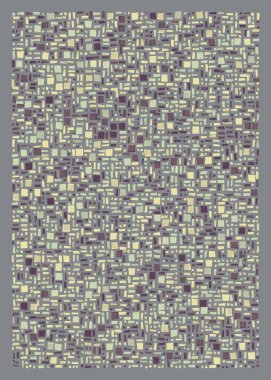 Ofset Quad üretken sanat arkaplan çizimi