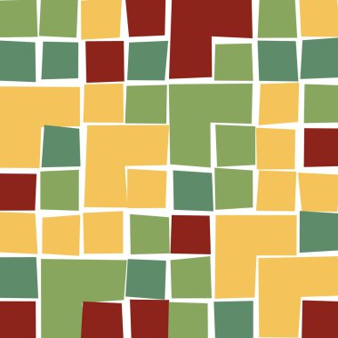 Ofset Quad üretken sanat arkaplan çizimi