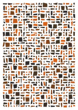 Ofset Quad üretken sanat arkaplan çizimi