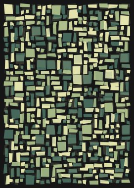 Ofset Quad üretken sanat arkaplan çizimi