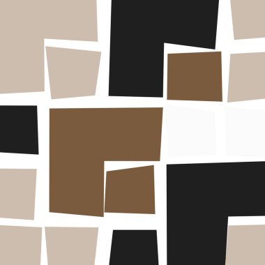 Ofset Quad üretken sanat arkaplan çizimi